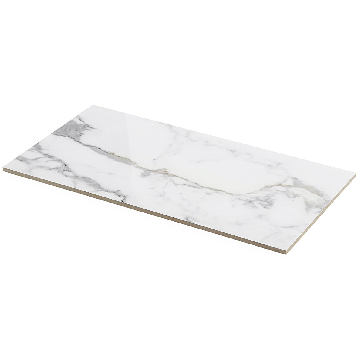 DreamStone Statuario Valley 12x24 Polished Porcelain Tile