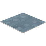 Bond Indio Blue 2x2 Matte Porcelain Mosaic Tile - Italian Made