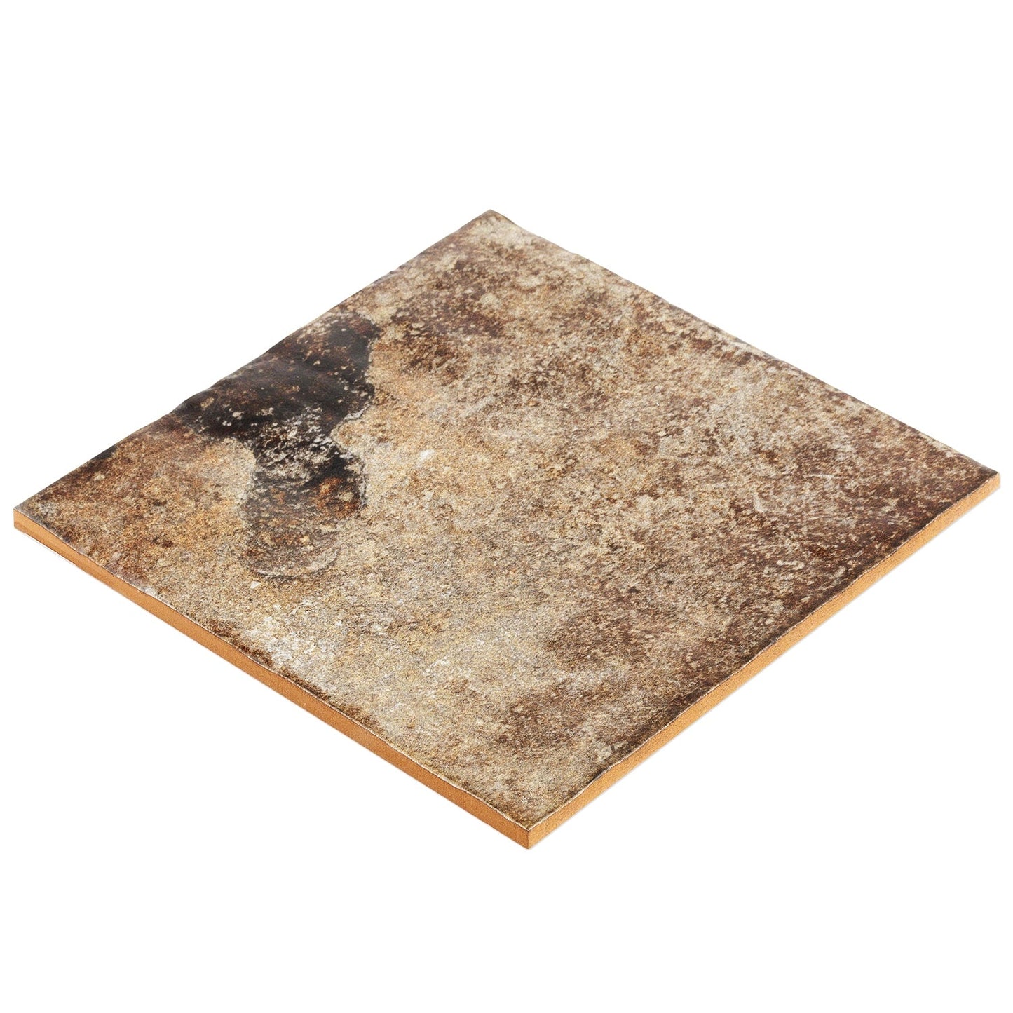 Angela Harris Dunmore Cotto Brown 8x8 Matte Ceramic Tile - Lux Tile