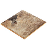 Angela Harris Dunmore Cotto Brown 8x8 Matte Ceramic Tile - Lux Tile