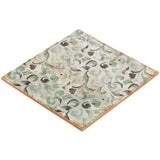 Angela Harris Savona Green 8x8 Polished Ceramic Wall Tile