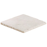 Navari White 5x5 Textured Matte Ceramic Tile - Tilebar