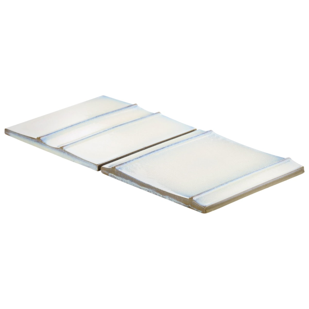 Kinro Snow White 6x6 3D Polished Porcelain Tile - Lux Tile