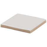 Morocco Blanco White 4x4 Glossy Porcelain Tile - Lux Tile