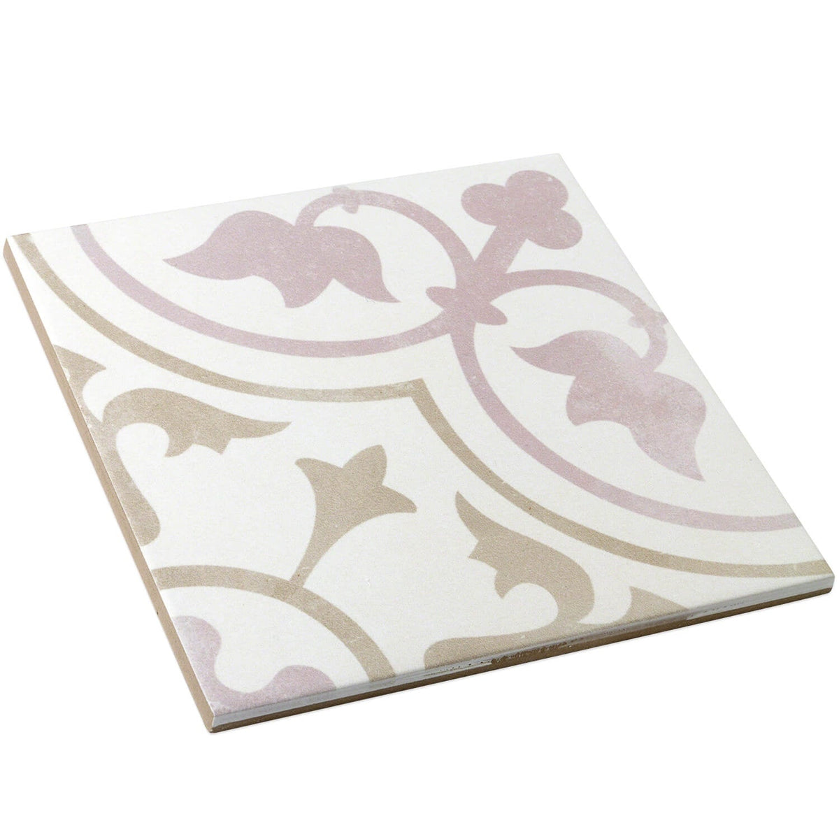Bella Tate Beige 9x9 Matte Porcelain Tile for Walls and Floors