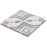 Cascais Silver Sky 9x9 Matte Porcelain Tile - Lux Tile