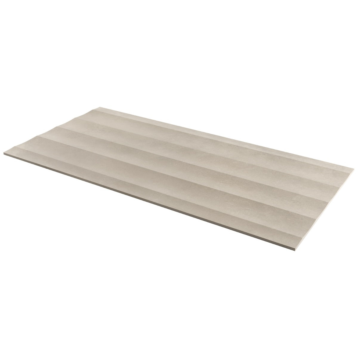 Tilebar Lucreto Waves Gray 24x48 Matte Porcelain Tile