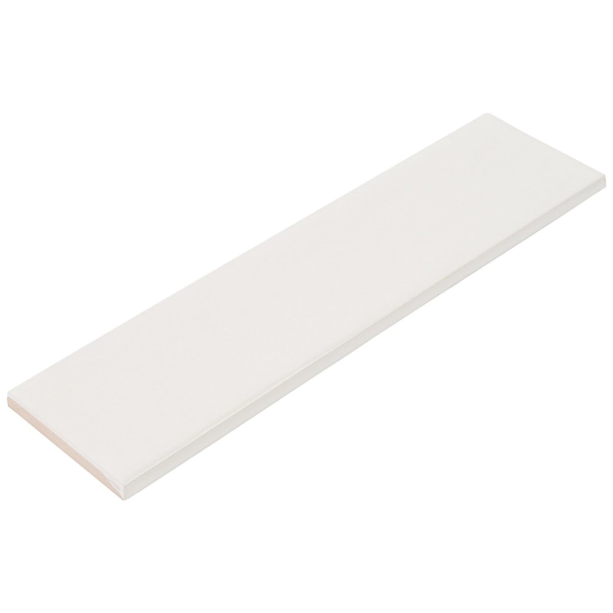 Chance White 2x10 Glossy Ceramic Subway Tile for Walls