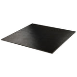 Rethink Leather Black 24x24 Matte Porcelain Tile by Lux Tile