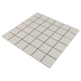 Serenity Taupe Gray 2x2 Matte Porcelain Mosaic Tile - Lux Tile