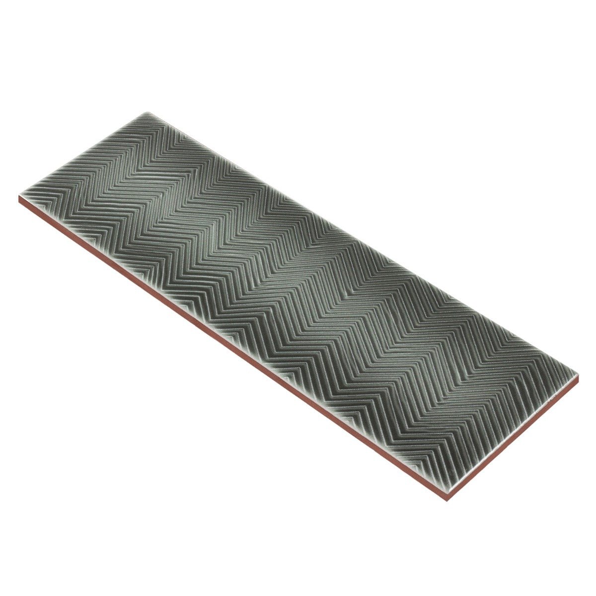 Splendor Gray 4x12 Polished Ceramic Subway Tile - Tilebar