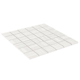 Miles Bright White 2x2 Matte Porcelain Mosaic Tile by Lux Tile