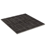 Miles Universe Black 2x2 Matte Porcelain Mosaic Tile - Lux Tile