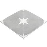 Tau Gris Gray 9x9 Matte Porcelain Tile - Lux Tile