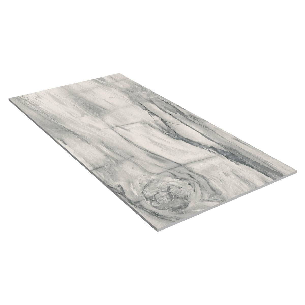Petrawood White 12x24 Matte Porcelain Tile - Lux Tile