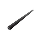 Deckorators 26 in. x .75 in. Satin Black Aluminum Square-Shaped Estate Baluster (100-Pack)