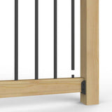 Deckorators 3/4 in. x 3/4 in. x 40 in. Satin Black Aluminum Round Classic Baluster (10-Pack)