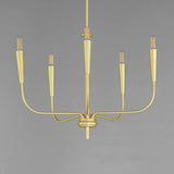 Maxim Lighting Vela 5-Light Satin Brass Chandelier