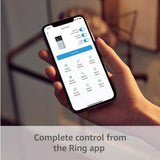 Ring Video Doorbell - Smart Wireless WiFi Doorbell Camera with Built-in Battery, 2-Way Talk, Night Vision, Satin Nickel