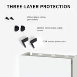 TaiMei 23 in. x 30 in. Frameless Recessed or Surface-Mount Beveled Single Mirror Bathroom Medicine Cabinet