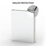 TaiMei 23 in. x 30 in. Frameless Recessed or Surface-Mount Beveled Single Mirror Bathroom Medicine Cabinet