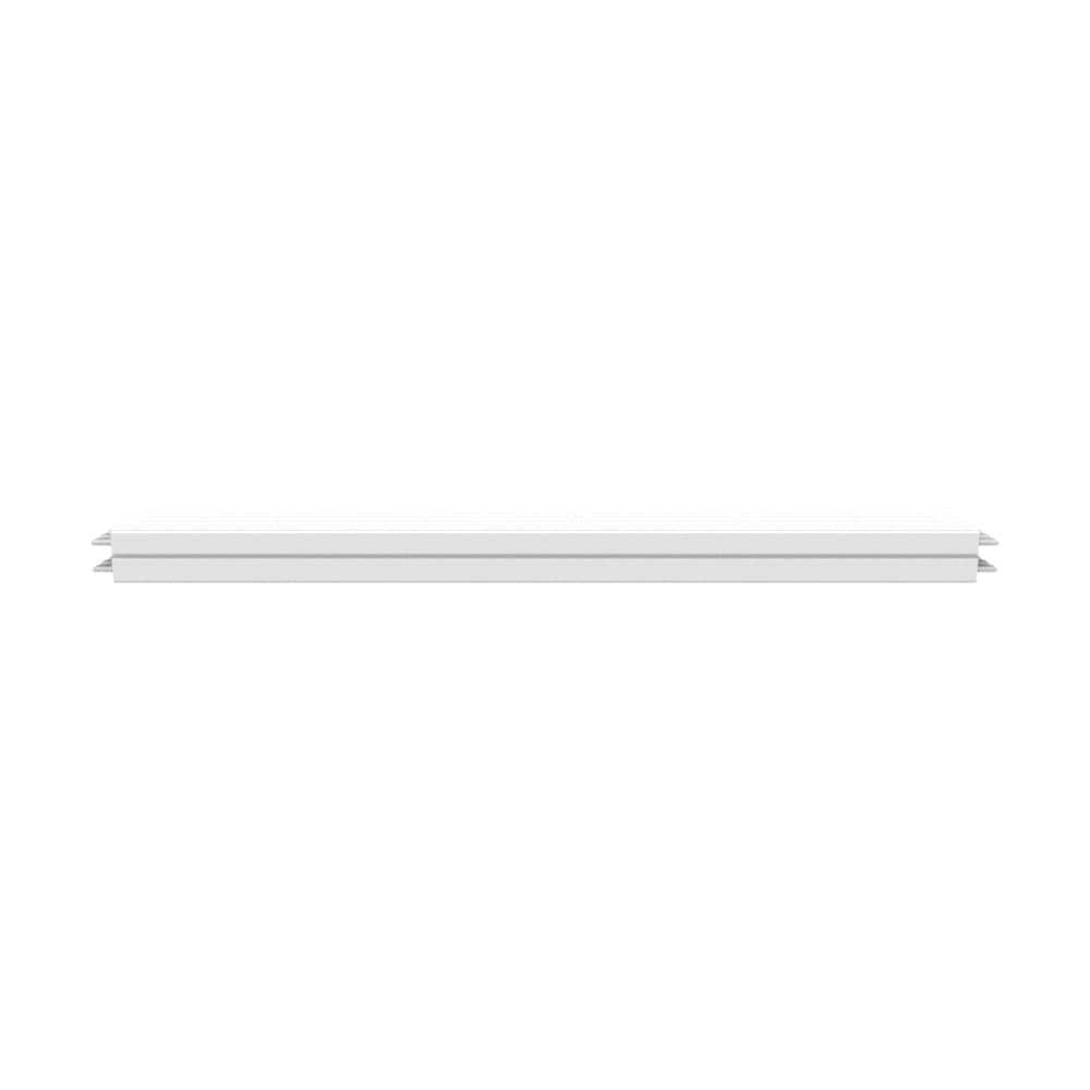 RDI Transform Satin White Resalite Square Balusters Level with Baluster Connectors for 42 in. Rail Height (10-Pieces/Pack)