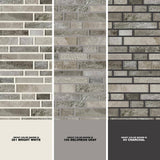 MS International Savoy Interlocking 12 x 12 x 8mm Glass Mosaic Wall Tile
