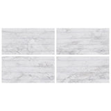 Autograph Vibe Caldia Oro White 24x48 3D Textured Marble Look Matte Porcelain Tile