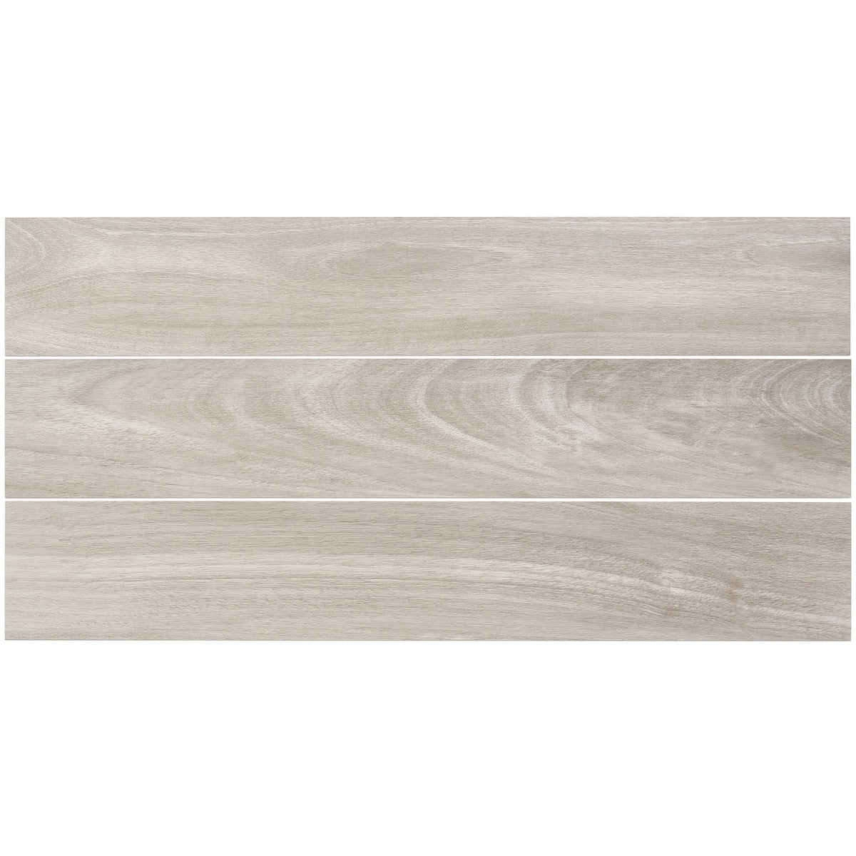 Silkwood Gray Matte Porcelain Tile - 8x48 Wood Look