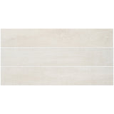 Silkwood White Matte Porcelain Tile - 8x48 Wood Look