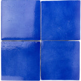 Cavallo Poseidon Blue 7x7 Glossy Porcelain Tile - Lux Tile