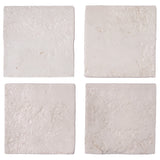 Navari White 5x5 Textured Matte Ceramic Tile - Tilebar