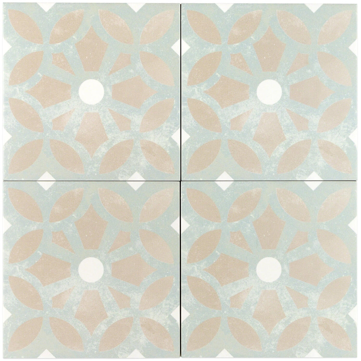 Bella Louvre Green Matte Porcelain Tile - 9x9 Inches