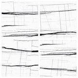 Lumina Sahara Noir Black & White 24x24 Polished Porcelain Tile