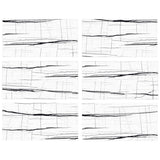 Tilebar Lumina Sahara Noir Black & White 24x48 Polished Porcelain Tile