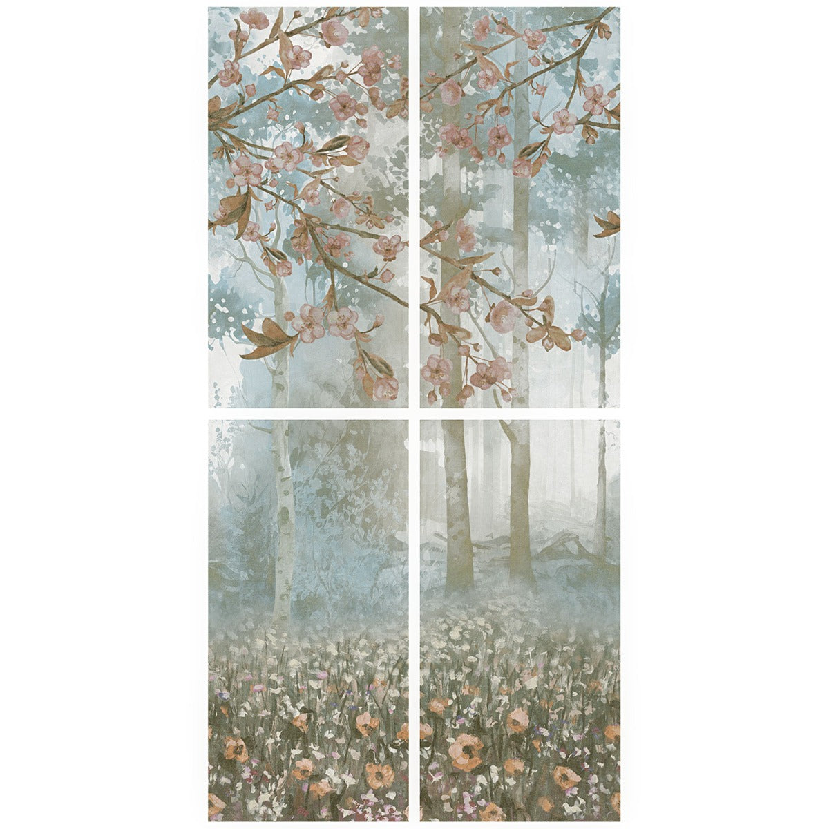 Paula Purroy Secret Forest 24x48 Porcelain Tile - Artisan Decor