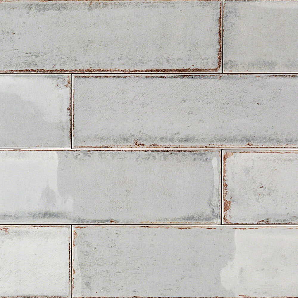 Castle Hazy Trail Gray 3x12 Polished Ceramic Subway Tile for Walls