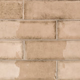 Castle Sandstorm Beige 3x12 Polished Ceramic Subway Wall Tile