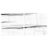 Lumina Sahara Noir Black & White 24x24 Polished Porcelain Tile