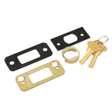 Schlage Camelot Keypad Electronic Door Lock Deadbolt with Georgian Knob, Aged Bronze