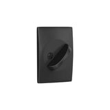 Schlage Century Matte Black Single Cylinder Deadbolt, B60 Series