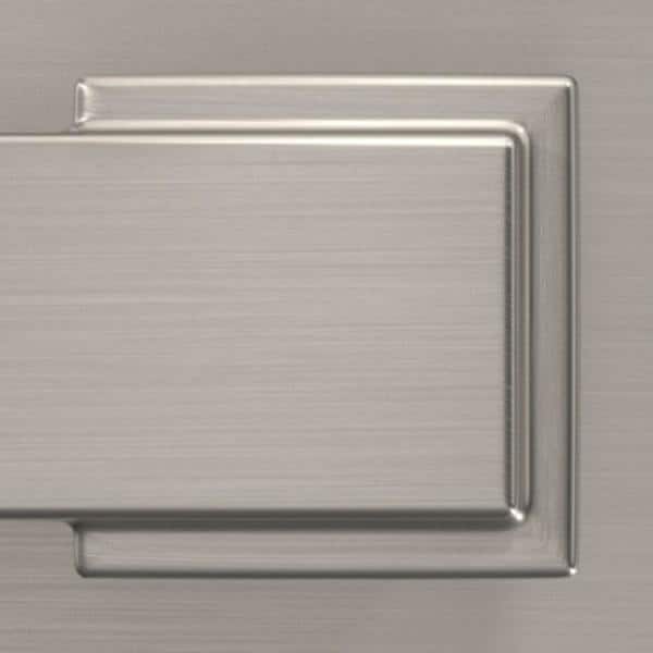 Schlage Satin Nickel Small Door Knocker, 3-13/16 in. W x 6 in. H