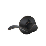 Schlage Accent Aged Bronze Left Handed Dummy Door Lever