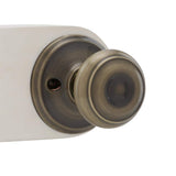 Schlage Georgian Antique Brass Dummy Door Knob – Right or Left Handed