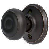 Schlage Georgian Aged Bronze Dummy Door Knob