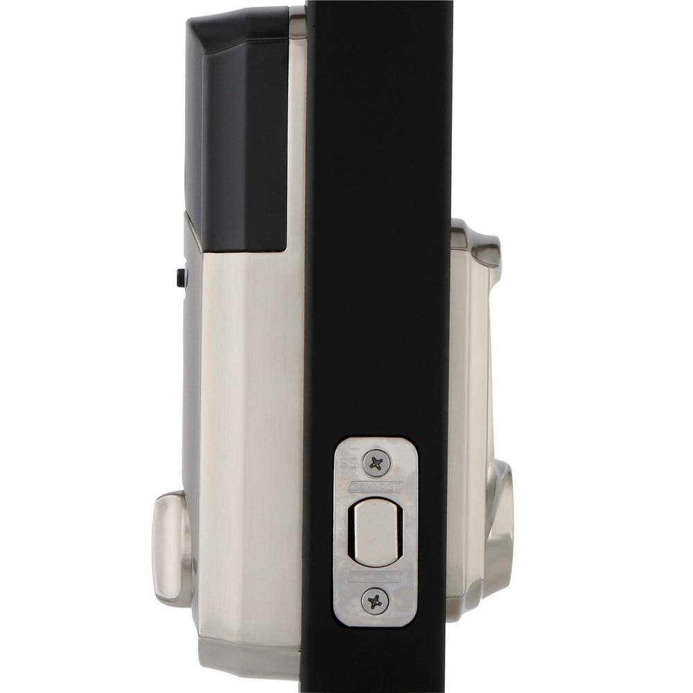 Schlage Camelot Satin Nickel Sense Smart Door Lock