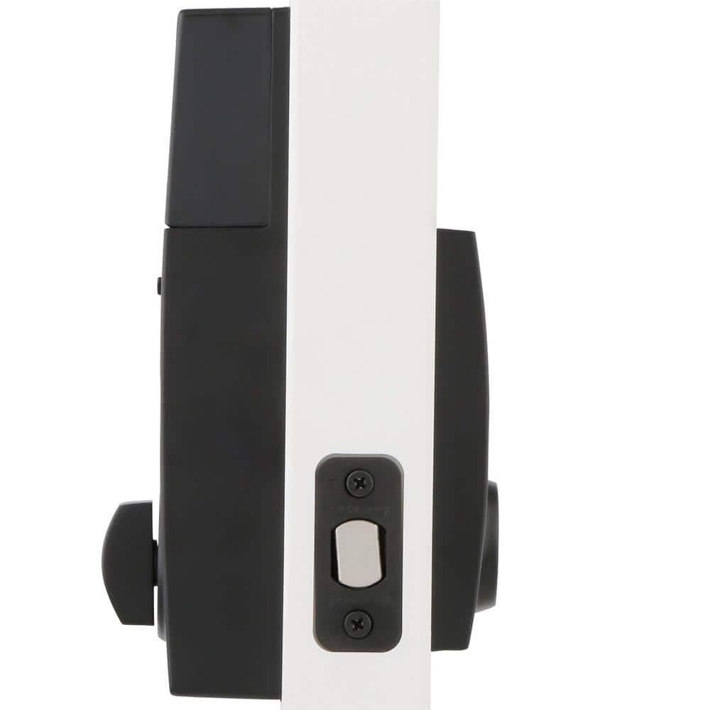 Schlage Century Matte Black Sense Smart Door Lock, Bluetooth, Single-Cylinder Deadbolt