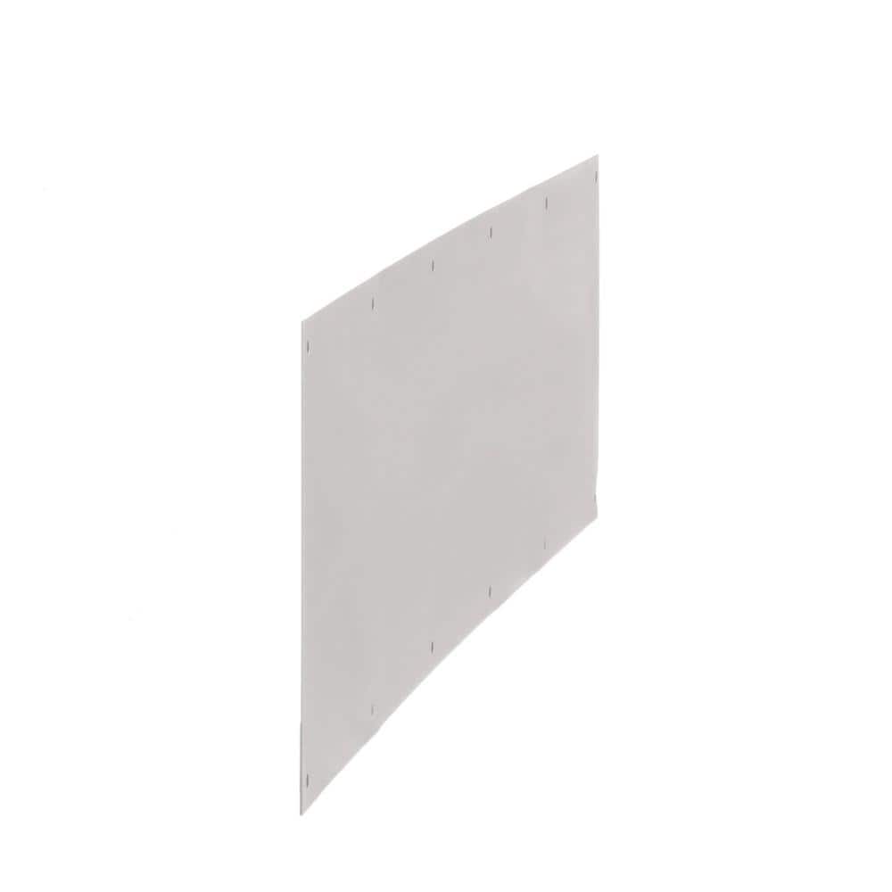 Schlage 8 in. x 34 in. Satin Stainless-Steel Commercial Kick Plate