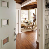 Camelot Aged Bronze Georgian Knob Dummy Door Handleset by Schlage