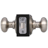 Schlage Georgian Satin Nickel Passage Hall/Closet Door Knob, F10 V GEO 619
